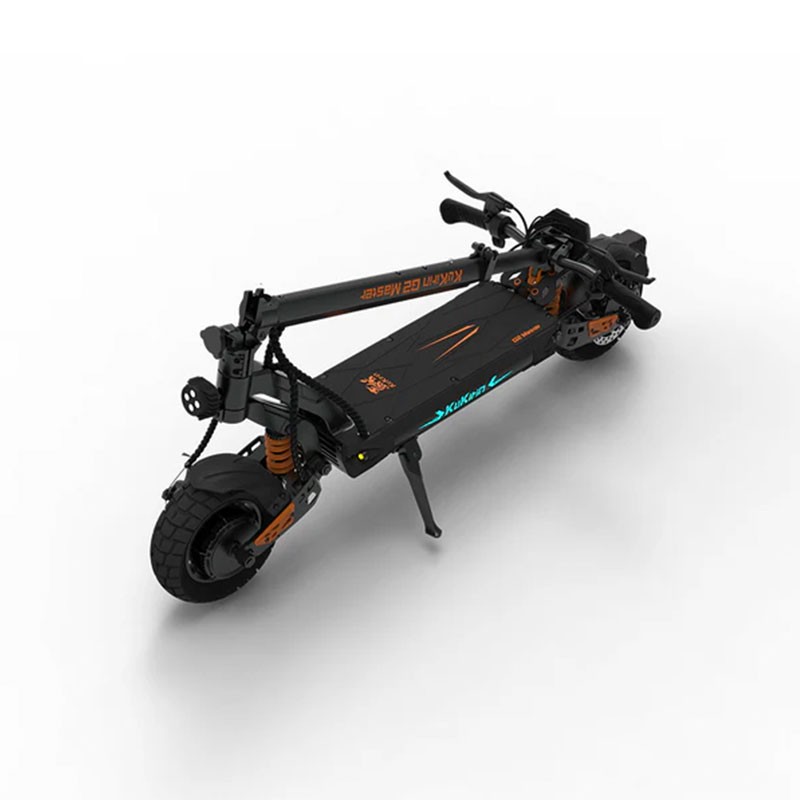 Trotineta electrica KuKirin G2 PRO Master Electric Scooter, Viteza maxima 60km/h, Autonomie 70Km, Motor 2x1000W, 52V 20.8Ah (Black)