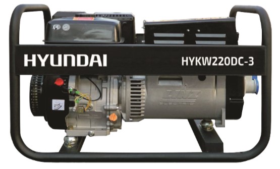 Generator benzina Trifazat Cu Sudura 6.4 KW, HYKW220DC-3M, Hyundai