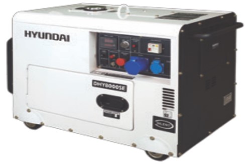 Generator Diesel Trifazat Insonorizat 6.0 KW, DHY8601SE-T, Hyundai