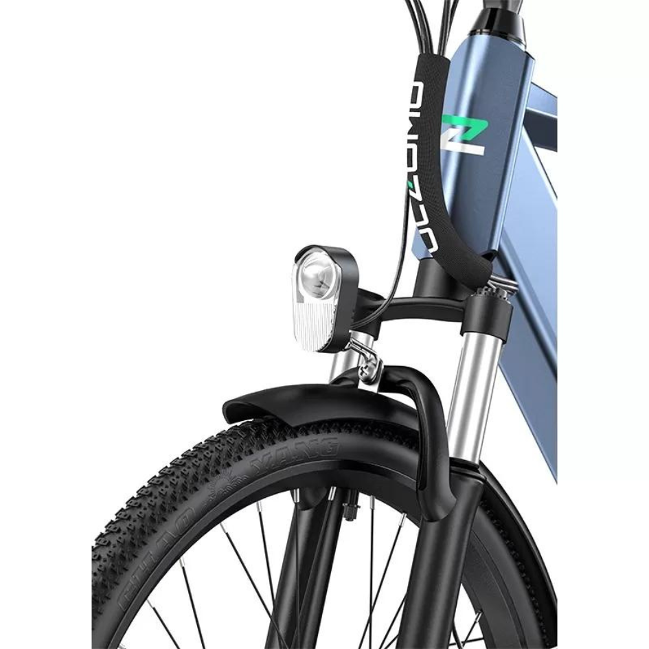 Bicicleta electrica Ulzomo Metro 26 E-bike, 250W, 36V 17Ah, autonomie 100km, viteza maxima 25km/h, 26" , Blue