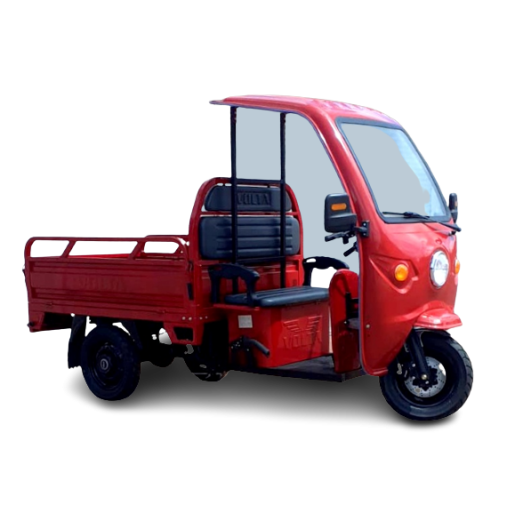 Triciclu Electric, Voltarom Hercules VT5, FARA Permis, Tuk Tuk, Cu Cabină, viteza maxima 25 km pe ora, Motor 3900W, 72V, 120Ah, 120Km autonomie, CIV inclus