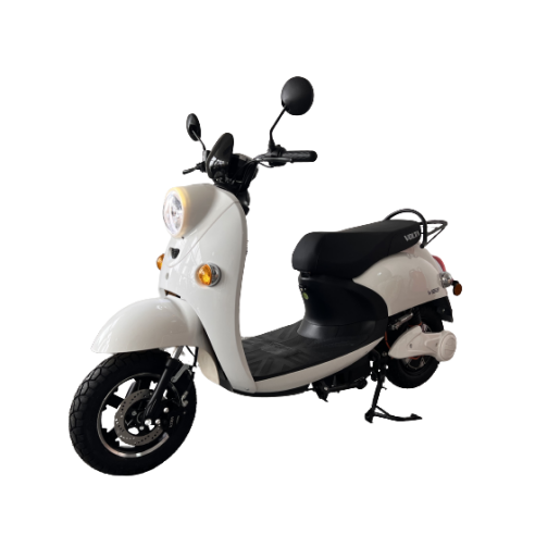 Scuter Electric, 2000W, Fara Permis, Volta S2, viteza maxima 25 km pe ora, autonomie pana la 60 km, Alb