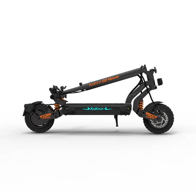 Trotineta electrica KuKirin G2 PRO Master Electric Scooter, Viteza maxima 60km/h, Autonomie 70Km, Motor 2x1000W, 52V 20.8Ah (Black)